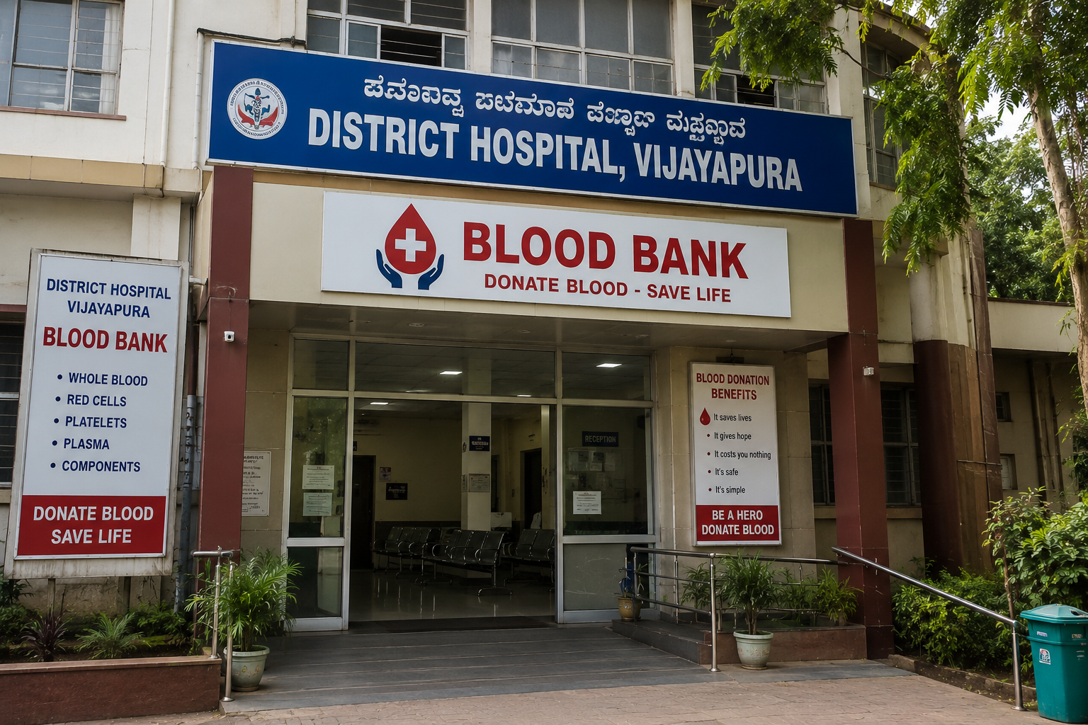 District Hospital Blood Bank