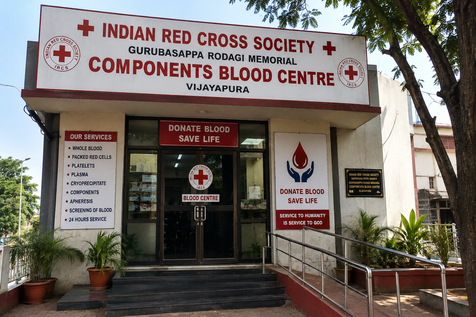 Indian Red Cross Society –  Blood Centre