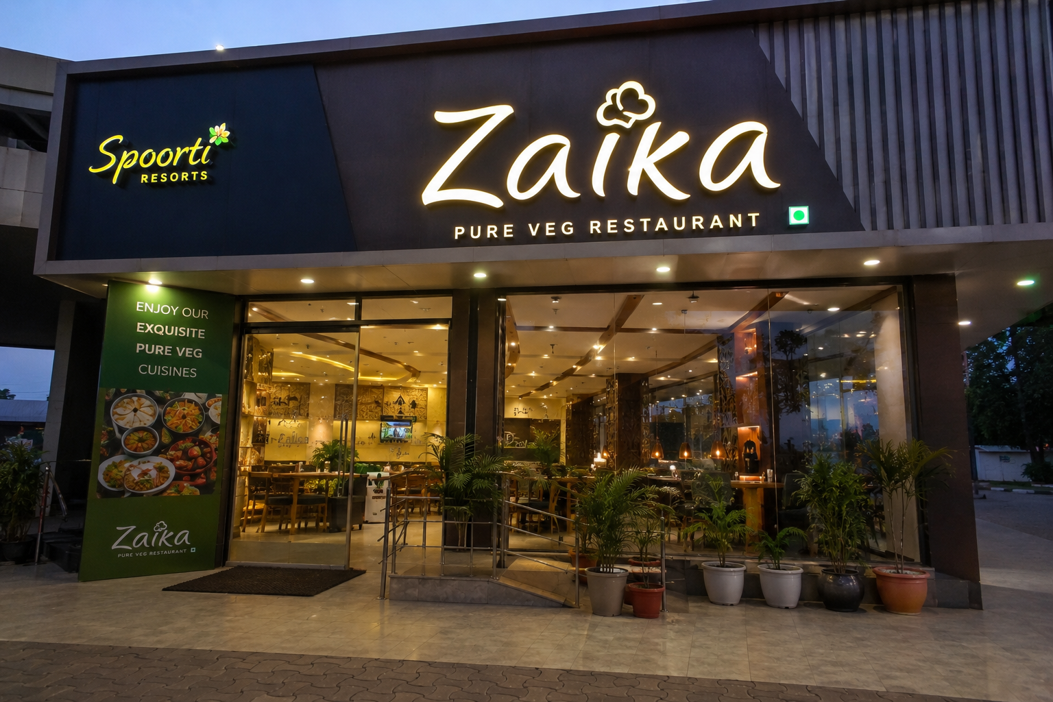 Zaika – Pure Veg Restaurant
